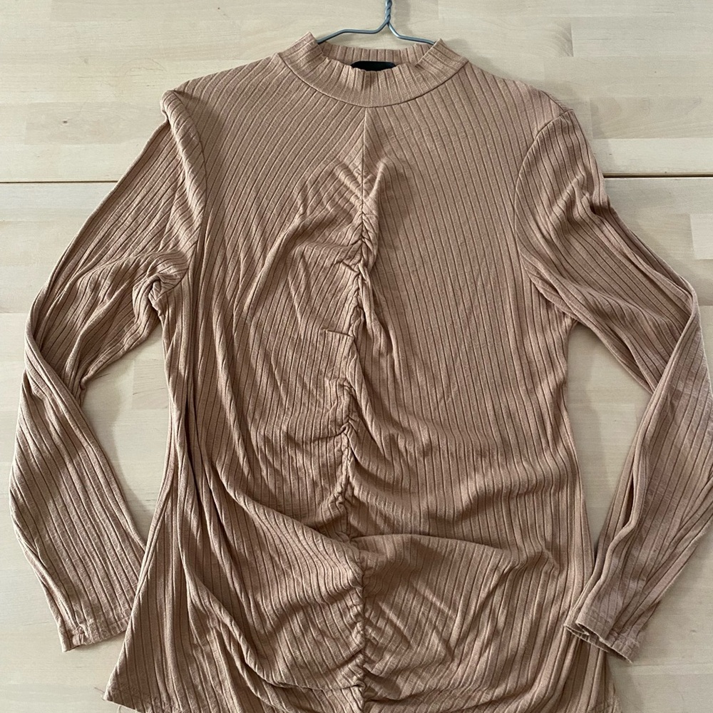 SHEIN bunched long sleeve top